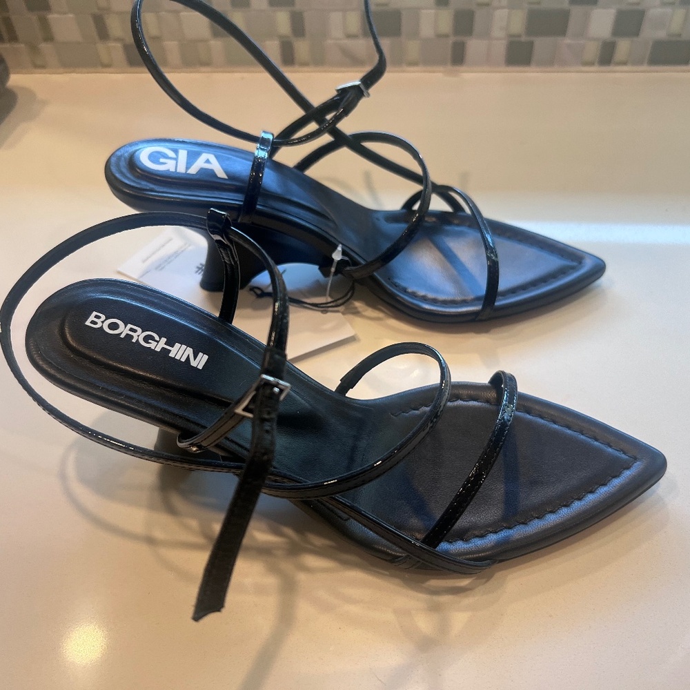 Gia borgini sandals black